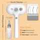 Osinaga Cat Brush, Universal Pet Brush, Cat Brush Long and Short Hair, Cat Hair Brush for Removing Loose Fur and Massage, Cat Brush with Steam 3-in-1 Osinaga Cat Brush, Universal Pet Brush, Cat Brush Long and Short Hair, Cat Hair Brush for Removing Loose Fur and Massage, Cat Brush with Steam 3-in-1