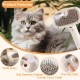 Osinaga Cat Brush, Universal Pet Brush, Cat Brush Long and Short Hair, Cat Hair Brush for Removing Loose Fur and Massage, Cat Brush with Steam 3-in-1 Osinaga Cat Brush, Universal Pet Brush, Cat Brush Long and Short Hair, Cat Hair Brush for Removing Loose Fur and Massage, Cat Brush with Steam 3-in-1