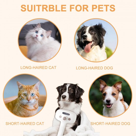 Osinaga Cat Brush, Universal Pet Brush, Cat Brush Long and Short Hair, Cat Hair Brush for Removing Loose Fur and Massage, Cat Brush with Steam 3-in-1 Osinaga Cat Brush, Universal Pet Brush, Cat Brush Long and Short Hair, Cat Hair Brush for Removing Loose Fur and Massage, Cat Brush with Steam 3-in-1