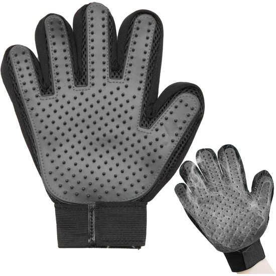 Pack of 1 cat glove, cat brush glove, cat gloves, grooming glove, cat grooming glove, for dogs, cats, short hair, long hair (right hand) Pack of 1 cat glove, cat brush glove, cat gloves, grooming glove, cat grooming glove, for dogs, cats, short hair, long hair (right hand)