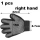 Pack of 1 cat glove, cat brush glove, cat gloves, grooming glove, cat grooming glove, for dogs, cats, short hair, long hair (right hand) Pack of 1 cat glove, cat brush glove, cat gloves, grooming glove, cat grooming glove, for dogs, cats, short hair, long hair (right hand)