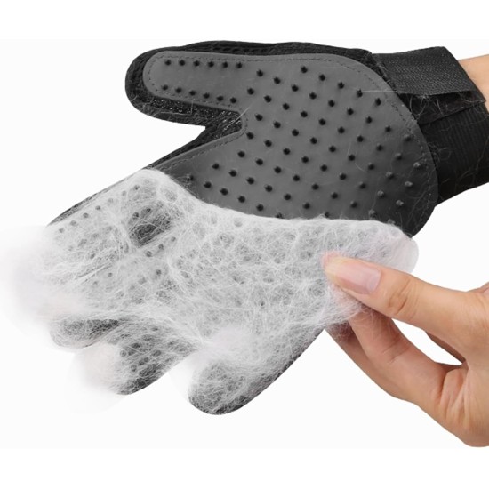 Pack of 1 cat glove, cat brush glove, cat gloves, grooming glove, cat grooming glove, for dogs, cats, short hair, long hair (right hand) Pack of 1 cat glove, cat brush glove, cat gloves, grooming glove, cat grooming glove, for dogs, cats, short hair, long hair (right hand)