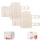 Pack of 2 Cat Brush, 2-in-1 Self-Cleaning Cat Brush Cat Hair Removal Gloves Brush Cat Hair Brush for Cats with Short or Long Hair