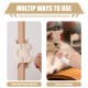 Pack of 2 Cat Brush, 2-in-1 Self-Cleaning Cat Brush Cat Hair Removal Gloves Brush Cat Hair Brush for Cats with Short or Long Hair