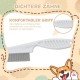 Pack of 2 Fellblitz Cat Brush for Pets, with 2 Flea Combs, Cat Comb for Cats and Dogs, Ideal for Short-Haired and Longhaired Pets, Made of PP Plastic and Stainless Steel Pack of 2 Fellblitz Cat Brush for Pets, with 2 Flea Combs, Cat Comb for Cats and Dogs, Ideal for Short-Haired and Longhaired Pets, Made of PP Plastic and Stainless Steel