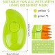 Pack of 2 Steamy Cat Brush, 3-in-1 Cat Brush, Pet Brush, Self Cleaning Steamy Cat Brush, Self-Cleaning Steaming Cat Brush, Steam Brush, for Cats Dogs Massage (B-2)