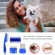 Pack of 4 Flea Combs for Cats, Flea Comb for Cats and Dogs (Blue), Flea Comb Dogs, Flea Comb, Metal Flea Comb, Cats for Dogs and Cats, Effective Against Fleas and Lice Professional Flea Comb