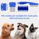 Pack of 4 Flea Combs for Cats, Flea Comb for Cats and Dogs (Blue), Flea Comb Dogs, Flea Comb, Metal Flea Comb, Cats for Dogs and Cats, Effective Against Fleas and Lice Professional Flea Comb