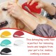 Pack of 5 Cat Detangling Knotting Comb, Detangler with Steel Blade, Cat Long Hair, Knot Remover Cat, Knot Comb for Cats, for Removes Tangles and Hair Loss Pack of 5 Cat Detangling Knotting Comb, Detangler with Steel Blade, Cat Long Hair, Knot Remover Cat, Knot Comb for Cats, for Removes Tangles and Hair Loss