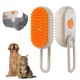 Pet Brush with Spray Button, USB Rechargeable Pet Hair Removal Brush Indoor Cat Grooming Brush, Pet Comb for Kittens and Puppies, Massages and Removes Loose Hair Pet Brush with Spray Button, USB Rechargeable Pet Hair Removal Brush Indoor Cat Grooming Brush, Pet Comb for Kittens and Puppies, Massages and Removes Loose Hair