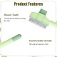 Pet Hair Removal Comb, Flea Comb, Cat Hair Brush with Release Button, Hair Removal Brush for Short and Long Haired Dogs, Cleaning Loose Knotted Fur (Green) Pet Hair Removal Comb, Flea Comb, Cat Hair Brush with Release Button, Hair Removal Brush for Short and Long Haired Dogs, Cleaning Loose Knotted Fur (Green)