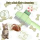 Pet Hair Removal Comb, Flea Comb, Cat Hair Brush with Release Button, Hair Removal Brush for Short and Long Haired Dogs, Cleaning Loose Knotted Fur (Green) Pet Hair Removal Comb, Flea Comb, Cat Hair Brush with Release Button, Hair Removal Brush for Short and Long Haired Dogs, Cleaning Loose Knotted Fur (Green)