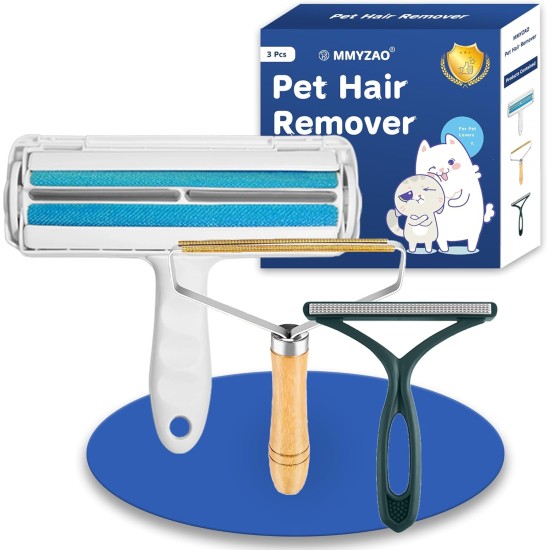Pet Hair Remover, Lint Razor, 3 Pieces, Reusable Lint Roller, Pet Hair, Cat Hair Remover, Dog Hair Removal, Lint Brush, Pet Hair Remover for Clothes, Sofa, Bed Pet Hair Remover, Lint Razor, 3 Pieces, Reusable Lint Roller, Pet Hair, Cat Hair Remover, Dog Hair Removal, Lint Brush, Pet Hair Remover for Clothes, Sofa, Bed