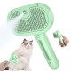 Pettidot Cat Brush with Steam Dog Brush, Steam Brush Cat and Dog Cat Hair Brush, Cat Comb Long Hair, Pet Hair Brush, Pink Pettidot Cat Brush with Steam Dog Brush, Steam Brush Cat and Dog Cat Hair Brush, Cat Comb Long Hair, Pet Hair Brush, Pink