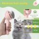 Pettidot Cat Brush with Steam Dog Brush, Steam Brush Cat and Dog Cat Hair Brush, Cat Comb Long Hair, Pet Hair Brush, Pink Pettidot Cat Brush with Steam Dog Brush, Steam Brush Cat and Dog Cat Hair Brush, Cat Comb Long Hair, Pet Hair Brush, Pink