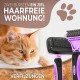 Pretty Paw ® Professional Cat Brush Set, Cat Care Set, 100% Hygiene & Comfort Thanks to Rounded Massage Bristles, Brush for Optimal Short and Long Hair, Undercoat Brush