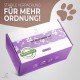 Pretty Paw ® Professional Cat Brush Set, Cat Care Set, 100% Hygiene & Comfort Thanks to Rounded Massage Bristles, Brush for Optimal Short and Long Hair, Undercoat Brush
