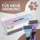 Pretty Paw® Cat Brush for Gentle and Precise Hair Removal, Suitable as a Cat Brush Long Hair & Cat Brush Short Hair Against Tangles, Comfortable Massaging Undercoat Brush Cat Pretty Paw® Cat Brush for Gentle and Precise Hair Removal, Suitable as a Cat Brush Long Hair & Cat Brush Short Hair Against Tangles, Comfortable Massaging Undercoat Brush Cat