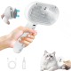 RCIDOS Steamy Dog Brush, Cat Brush, Small Animal Brush, Cat Brush, Long Hair and Short Hair Steam Brush for Cats, Dogs, Small Animals, Clean Pet Hair from the Brush with One RCIDOS Steamy Dog Brush, Cat Brush, Small Animal Brush, Cat Brush, Long Hair and Short Hair Steam Brush for Cats, Dogs, Small Animals, Clean Pet Hair from the Brush with One