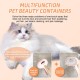 RCIDOS Steamy Dog Brush, Cat Brush, Small Animal Brush, Cat Brush, Long Hair and Short Hair Steam Brush for Cats, Dogs, Small Animals, Clean Pet Hair from the Brush with One RCIDOS Steamy Dog Brush, Cat Brush, Small Animal Brush, Cat Brush, Long Hair and Short Hair Steam Brush for Cats, Dogs, Small Animals, Clean Pet Hair from the Brush with One