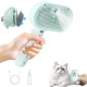 RCIDOS Steamy Dog Brush, Cat Brush, Small Animal Brush, Cat Brush, Long Hair and Short Hair Steam Brush for Cats, Dogs, Small Animals, Clean Pet Hair from the Brush with One RCIDOS Steamy Dog Brush, Cat Brush, Small Animal Brush, Cat Brush, Long Hair and Short Hair Steam Brush for Cats, Dogs, Small Animals, Clean Pet Hair from the Brush with One