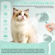 RCIDOS Steamy Dog Brush, Cat Brush, Small Animal Brush, Cat Brush, Long Hair and Short Hair Steam Brush for Cats, Dogs, Small Animals, Clean Pet Hair from the Brush with One RCIDOS Steamy Dog Brush, Cat Brush, Small Animal Brush, Cat Brush, Long Hair and Short Hair Steam Brush for Cats, Dogs, Small Animals, Clean Pet Hair from the Brush with One