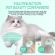 RCIDOS Steamy Dog Brush, Cat Brush, Small Animal Brush, Cat Brush, Long Hair and Short Hair Steam Brush for Cats, Dogs, Small Animals, Clean Pet Hair from the Brush with One RCIDOS Steamy Dog Brush, Cat Brush, Small Animal Brush, Cat Brush, Long Hair and Short Hair Steam Brush for Cats, Dogs, Small Animals, Clean Pet Hair from the Brush with One