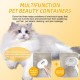 RCIDOS Steamy Dog Brush, Cat Brush, Small Animal Brush, Cat Brush, Long Hair and Short Hair Steam Brush for Cats, Dogs, Small Animals, Clean Pet Hair from the Brush with One RCIDOS Steamy Dog Brush, Cat Brush, Small Animal Brush, Cat Brush, Long Hair and Short Hair Steam Brush for Cats, Dogs, Small Animals, Clean Pet Hair from the Brush with One