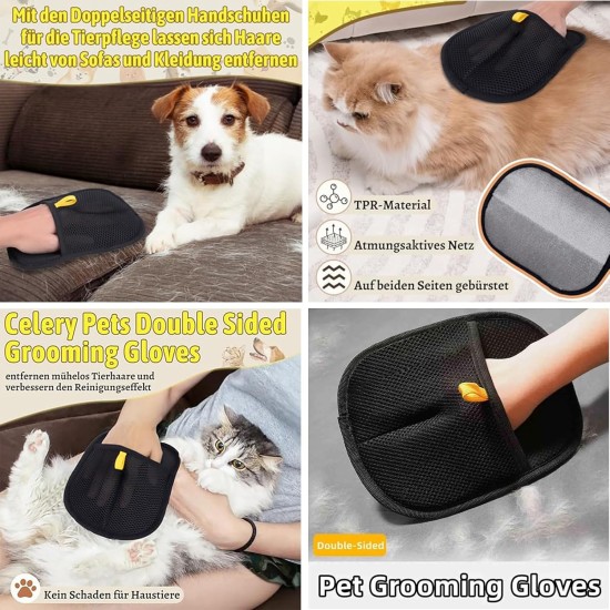 REGAPOG Fellmagnet, 2025 New Fur Gloves, Fingerless Cat - Reusable Fur Magnetic Gloves, Cat Gloves Grooming for Smooth and Healthy Fur for Clothes, Sofas (Pack of 1) REGAPOG Fellmagnet, 2025 New Fur Gloves, Fingerless Cat - Reusable Fur Magnetic Gloves, Cat Gloves Grooming for Smooth and Healthy Fur for Clothes, Sofas (Pack of 1)