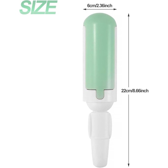 Redamancy Lint Roller, Lint Roller, Reusable, Lint Roller, Pet Hair for Cat Hair and Dog Hair Removal, for Sofa, Car, Bed, Clothes (White) Redamancy Lint Roller, Lint Roller, Reusable, Lint Roller, Pet Hair for Cat Hair and Dog Hair Removal, for Sofa, Car, Bed, Clothes (White)