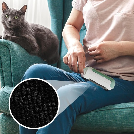 Redamancy Lint Roller, Lint Roller, Reusable, Lint Roller, Pet Hair for Cat Hair and Dog Hair Removal, for Sofa, Car, Bed, Clothes (White) Redamancy Lint Roller, Lint Roller, Reusable, Lint Roller, Pet Hair for Cat Hair and Dog Hair Removal, for Sofa, Car, Bed, Clothes (White)