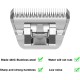 Removable Blades for Dog Grooming with 5/8 Wide Toe, Compatible with Heiniger/Moser Max45/Andis/Oster A5 Clippers, Cutting Length 1/32 Inch Removable Blades for Dog Grooming with 5/8 Wide Toe, Compatible with Heiniger/Moser Max45/Andis/Oster A5 Clippers, Cutting Length 1/32 Inch