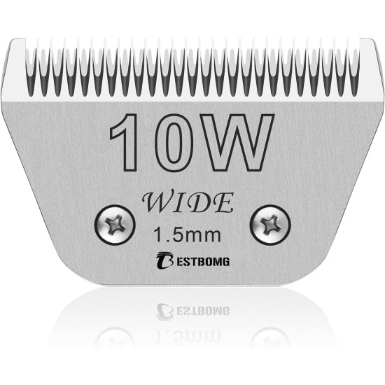 Removable Blades for Dog Grooming with 5/8 Wide Toe, Compatible with Heiniger/Moser Max45/Andis/Oster A5 Clippers, Cutting Length 1/32 Inch Removable Blades for Dog Grooming with 5/8 Wide Toe, Compatible with Heiniger/Moser Max45/Andis/Oster A5 Clippers, Cutting Length 1/32 Inch