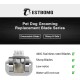Removable Blades for Dog Grooming with 5/8 Wide Toe, Compatible with Heiniger/Moser Max45/Andis/Oster A5 Clippers, Cutting Length 1/32 Inch Removable Blades for Dog Grooming with 5/8 Wide Toe, Compatible with Heiniger/Moser Max45/Andis/Oster A5 Clippers, Cutting Length 1/32 Inch