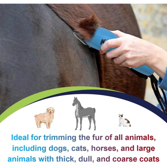 Removable Blades for Dog Grooming with 5/8 Wide Toe, Compatible with Heiniger/Moser Max45/Andis/Oster A5 Clippers, Cutting Length 1/32 Inch Removable Blades for Dog Grooming with 5/8 Wide Toe, Compatible with Heiniger/Moser Max45/Andis/Oster A5 Clippers, Cutting Length 1/32 Inch