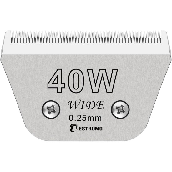 Removable Blades for Dog Grooming with 5/8 Wide Toe, Compatible with Heiniger/Moser Max45/Andis/Oster A5 Clippers, Cutting Length 1/32 Inch Removable Blades for Dog Grooming with 5/8 Wide Toe, Compatible with Heiniger/Moser Max45/Andis/Oster A5 Clippers, Cutting Length 1/32 Inch