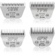 Removable Blades for Dog Grooming with 5/8 Wide Toe, Compatible with Heiniger/Moser Max45/Andis/Oster A5 Clippers, Cutting Length 1/32 Inch Removable Blades for Dog Grooming with 5/8 Wide Toe, Compatible with Heiniger/Moser Max45/Andis/Oster A5 Clippers, Cutting Length 1/32 Inch