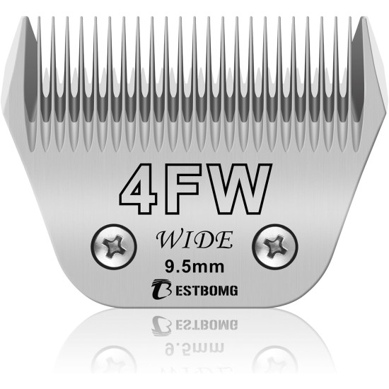Removable Blades for Dog Grooming with 5/8 Wide Toe, Compatible with Heiniger/Moser Max45/Andis/Oster A5 Clippers, Cutting Length 1/32 Inch Removable Blades for Dog Grooming with 5/8 Wide Toe, Compatible with Heiniger/Moser Max45/Andis/Oster A5 Clippers, Cutting Length 1/32 Inch