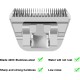 Removable Blades for Dog Grooming with 5/8 Wide Toe, Compatible with Heiniger/Moser Max45/Andis/Oster A5 Clippers, Cutting Length 1/32 Inch Removable Blades for Dog Grooming with 5/8 Wide Toe, Compatible with Heiniger/Moser Max45/Andis/Oster A5 Clippers, Cutting Length 1/32 Inch