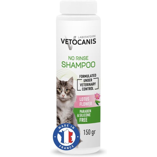 SHAMPOING SANS RINCAGE POUR CHAT SHAMPOING SANS RINCAGE POUR CHAT