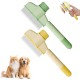 SUNNIFLY 2 Stück Fellblitz Bürste Katze, Katzenbürste Unterfell mit Auslöseknopf, Katzenkamm zur Reinigung und Pflege des Fells von langhaarigen Katzen (grün + gelb) SUNNIFLY 2 Stück Fellblitz Bürste Katze, Katzenbürste Unterfell mit Auslöseknopf, Katzenkamm zur Reinigung und Pflege des Fells von langhaarigen Katzen (grün + gelb)