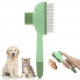 Self Cleaning Pet Flea Comb, Self-Cleaning Cat Comb, Fur Flash Brush, Flea Comb for Removing Pet Hair, Grooming Brush, Pet Combs from Dandruff or Lice Self Cleaning Pet Flea Comb, Self-Cleaning Cat Comb, Fur Flash Brush, Flea Comb for Removing Pet Hair, Grooming Brush, Pet Combs from Dandruff or Lice