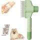 Self-Cleaning Pet Flea Comb, Self-Cleaning Cat Comb, Hair Brush, Flea Comb, Pet Hair Removal, Flea Comb, Grooming Brush (green1pcs) Self-Cleaning Pet Flea Comb, Self-Cleaning Cat Comb, Hair Brush, Flea Comb, Pet Hair Removal, Flea Comb, Grooming Brush (green1pcs)