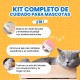 Set Dampfbürste für Katzen und Haarentferner, Bürste für Katzen und Hunde mit Dampf, Haarentfernungsbürste für Haustiere, Dampfbürste für Haustiere, Haarbürste, Haustierbürste Set Dampfbürste für Katzen und Haarentferner, Bürste für Katzen und Hunde mit Dampf, Haarentfernungsbürste für Haustiere, Dampfbürste für Haustiere, Haarbürste, Haustierbürste
