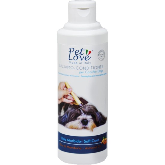 Shampoo and Conditioner for Cats with Nourishing and Hygienic Effect, Detangling for a Soft and Radiant Coat - Neutral Formula Without Perfume and Dyes - Set of 2 x 250 ml Pet Love Shampoo and Conditioner for Cats with Nourishing and Hygienic Effect, Detangling for a Soft and Radiant Coat - Neutral Formula Without Perfume and Dyes - Set of 2 x 250 ml Pet Love