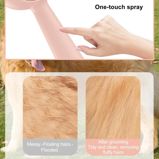 Spray Comb for Cats, Hairy Cats, Cat Grooming Brush, Cat Hair Brush, Kittens for Removing, Tangles and Dirt, Pet Grooming Device, Hair Brushes for Dogs and Cats Spray Comb for Cats, Hairy Cats, Cat Grooming Brush, Cat Hair Brush, Kittens for Removing, Tangles and Dirt, Pet Grooming Device, Hair Brushes for Dogs and Cats