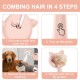 Spray Comb for Cats, Hairy Cats, Cat Grooming Brush, Cat Hair Brush, Kittens for Removing, Tangles and Dirt, Pet Grooming Device, Hair Brushes for Dogs and Cats Spray Comb for Cats, Hairy Cats, Cat Grooming Brush, Cat Hair Brush, Kittens for Removing, Tangles and Dirt, Pet Grooming Device, Hair Brushes for Dogs and Cats