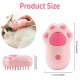 Steamy Cat Brush, 3-in-1 Cat Brush with Steam, Pet Brush, Self Cleaning Steamy Cat Brush, Self-Cleaning Steaming Cat Brush, Steam Brush, Cat Brush, for Cats, Dogs, Massage (B) Steamy Cat Brush, 3-in-1 Cat Brush with Steam, Pet Brush, Self Cleaning Steamy Cat Brush, Self-Cleaning Steaming Cat Brush, Steam Brush, Cat Brush, for Cats, Dogs, Massage (B)