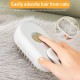 Steamy Cat Brush, 3-in-1 Cat Brush with Steam, Pet Brush, Self Cleaning Steamy Cat Brush, Self-Cleaning Steaming Cat Brush, Steam Brush, Cat Brush, for Cats, Dogs, Massage (B) Steamy Cat Brush, 3-in-1 Cat Brush with Steam, Pet Brush, Self Cleaning Steamy Cat Brush, Self-Cleaning Steaming Cat Brush, Steam Brush, Cat Brush, for Cats, Dogs, Massage (B)