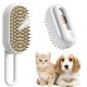 Steamy Cat Brush, 3-in-1 Cat Brush with Steam, Pet Brush, Self Cleaning Steamy Cat Brush, Self-Cleaning Steaming Cat Brush, Steam Brush, Cat Brush, for Cats, Dogs, Massage (B) Steamy Cat Brush, 3-in-1 Cat Brush with Steam, Pet Brush, Self Cleaning Steamy Cat Brush, Self-Cleaning Steaming Cat Brush, Steam Brush, Cat Brush, for Cats, Dogs, Massage (B)